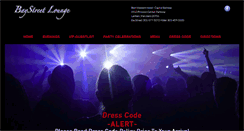 Desktop Screenshot of baystreetlounge.com